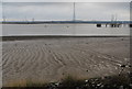 Rivulets on the mudflats, River Thames