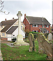 TM2185 : Pulham St Mary War Memorial by Evelyn Simak
