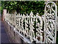 Fabulous cast-iron railings at Worships Hill in Riverhead (ii)
