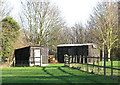 Sheds in paddock