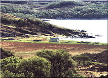 NM7180 : Peanmeanach Bothy from the Ardnish Peninsula path by Anthony O'Neil