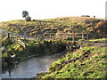 Farm bridge over River Deerness County Durham