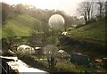 Sun and rain, Launceston