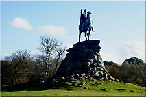 SU9672 : Statue of King George III, Windsor by Peter Trimming