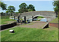 SJ6541 : Audlem Top Lock and Coxbank Bridge, Cheshire by Roger  D Kidd