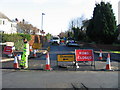 Station Road.Boldmere being resurfaced