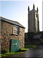 Lock-up and church, Lifton