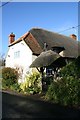 Thatched gate