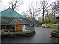 NZ2561 : Aviaries, Saltwell Park by Andrew Curtis