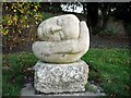 NZ2560 : 'Seedling' sculpture, Saltwell Park by Andrew Curtis
