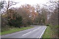 Sharp bend on Glasshouse Lane, Kenilworth