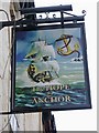 The Hope & Anchor (2) - the sign in 2009, 18 New Street, Stourport-on-Severn