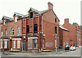 Shored-up house, Belfast