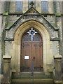 Hawes Methodist Church, Doorwayd