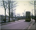 Bournemouth trolleybus on Tuckton Bridge (2)