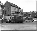 Trams at Rigby Road, Blackpool