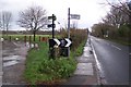 The long distance paths on Chart Road