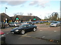 Car park outside Pets at Home