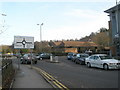 Roundabout approaching Godalming town centre