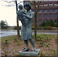 Mother & Child Statue