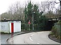 Railway bridge on Bridgend Road