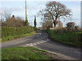 New Lane leaving Harkstead Road