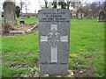NZ3364 : Commonwealth War Grave in Jarrow Cemetery (WW1-20) by Vin Mullen