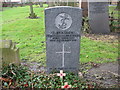 NZ3364 : Commonwealth War Grave in Jarrow Cemetery (WW1-34) by Vin Mullen