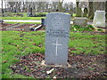 NZ3364 : Commonwealth War Grave in Jarrow Cemetery (WW1-43) by Vin Mullen