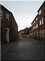 Moss Lane on a dull November afternoon