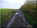 Lane east of South Cathkin Farm