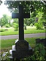NZ3364 : Commonwealth War Grave in Jarrow Cemetery (WW2-41) by Vin Mullen