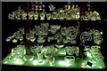 W6175 : Blarney - Blarney Woollen Mills - Crystal display by Joseph Mischyshyn