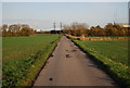 Saxon Shore Way east of Hoo St Werburgh