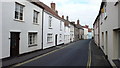 Houses in West Street, Axbridge, Somerset