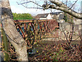 Bailey bridge over the River Ogmore