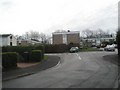 Looking from Bourne Close up towards Murray Road