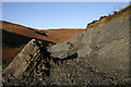 At the top of a disused quarry in Eskdale