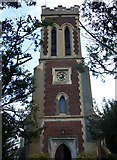 TL8918 : Tower of All Saints Church, Messing by Andrew Hill