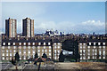 View north-east from roof, 165 Gt Dover St