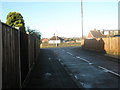 Looking along Romsey Road towards North Road