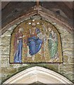 SP4724 : St James, Rousham, Oxon - Mosaic by John Salmon