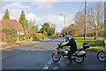 West Hill emerging onto Thursley Road