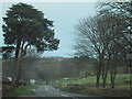 Road on the eastern edge of Enstone