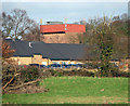 Water tower north of Wymondham College