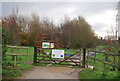 Gate, Bearsted Woodland Trust