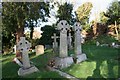 Crosses in the graveyard