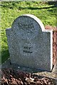 Plane on the headstone