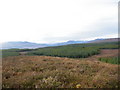 NH2815 : Looking west from 359 hill east of Allt Bail' an Tuim Bhuidhe by Sarah McGuire