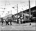 Trams at Rigby Road depot